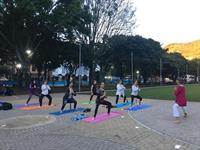 Yoga en el parque