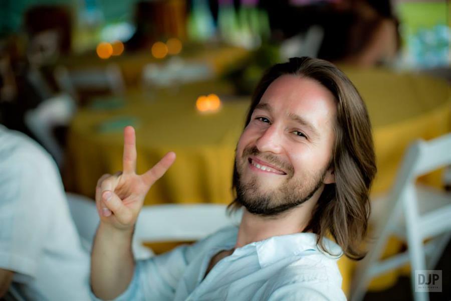 Alex at Gratitude gathering