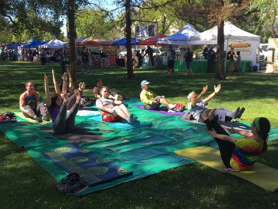 Earth Day Yoga in the Park