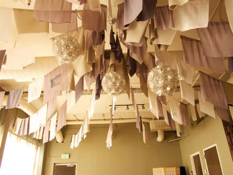 Denver yoga Satya ceiling yoga room