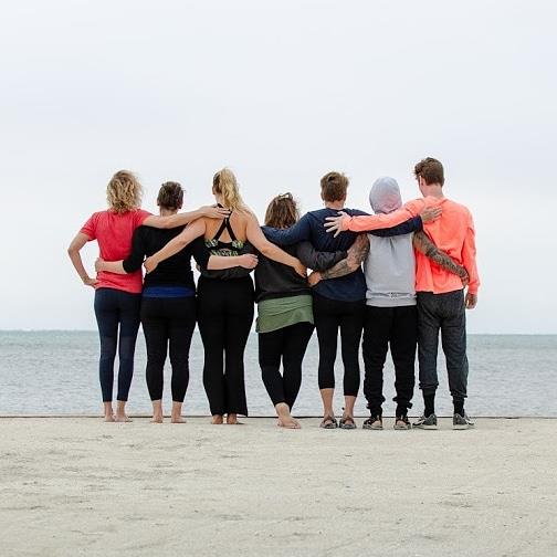 After morning meditation in Belize