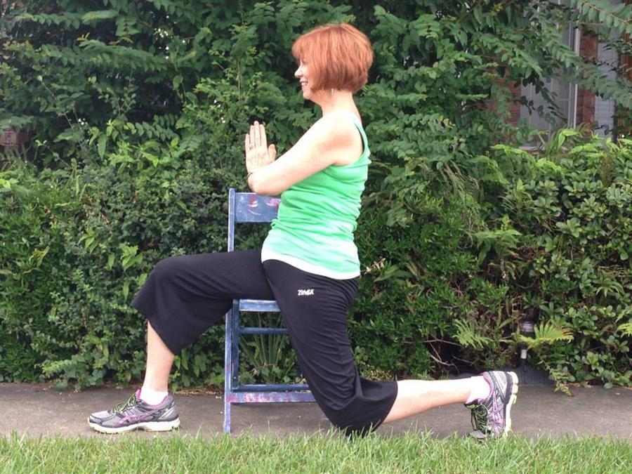 Chair Yoga Fitness with RYT500 Yoga Teacher - Gail