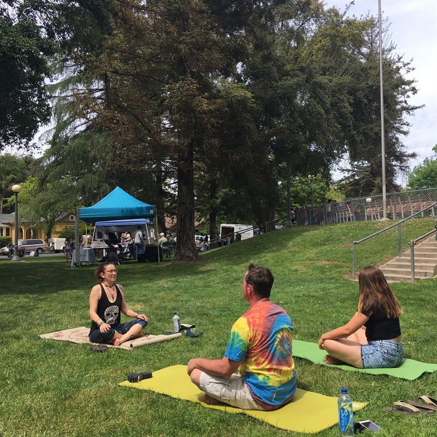 Earth Day Yoga in the Park