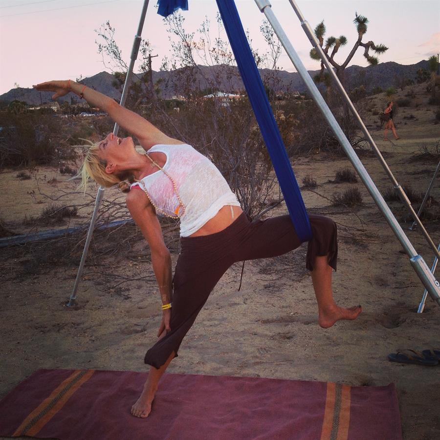 Reverse Warrior variation