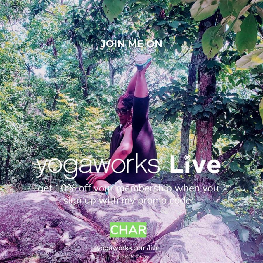 YogaWorks Live Char Willingham