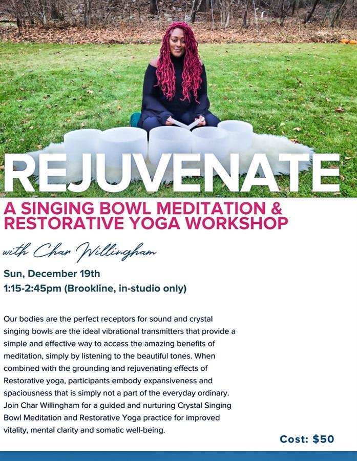 Rejuvenate with Char Willingham