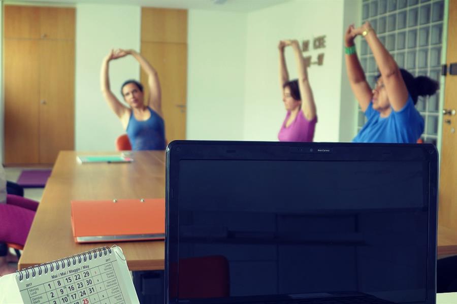 office yoga