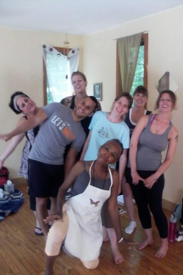 Yoga teachers training.